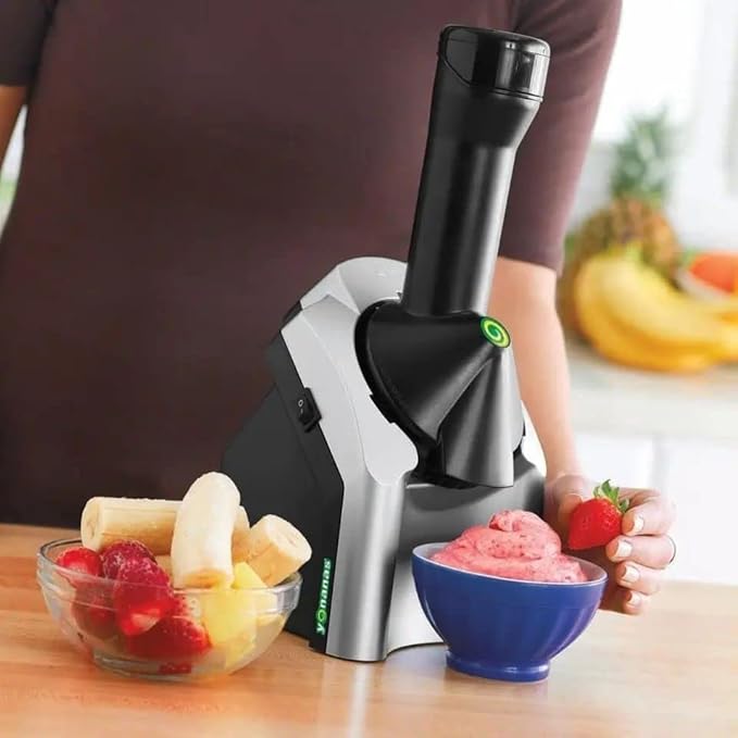 Frozen Ice Cream Dessert Maker Machine Easy Healthy Soft Serve at Home
