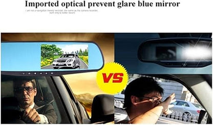 Full HD Touch Screen Rear View Mirror Car Camera DVR