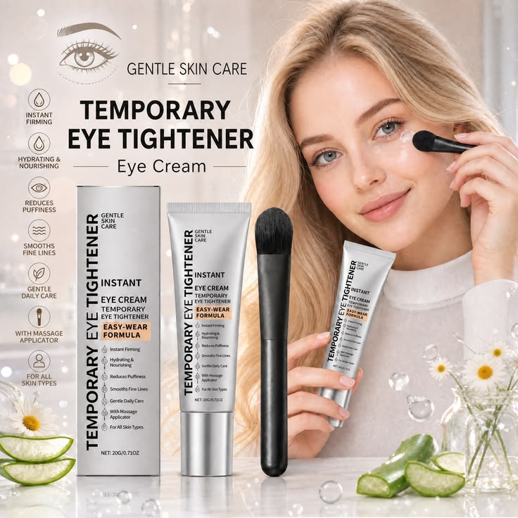 Temporary Under Eye Firming Cream – Smooth & Refresh Tired Eyes