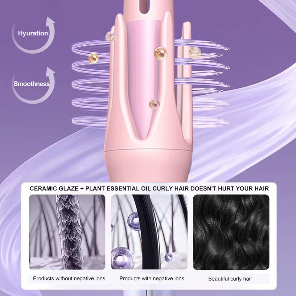 Automatic Hair Curler Stick – Fast Heat Curling Wand for Effortless Salon-Style Curls