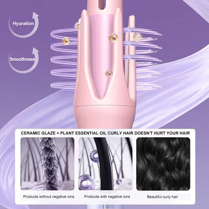 Automatic Hair Curler Stick – Fast Heat Curling Wand for Effortless Salon-Style Curls