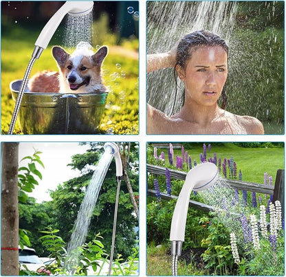 Compact Portable Handheld Outdoor Shower for Camping, Travel & Car Wash