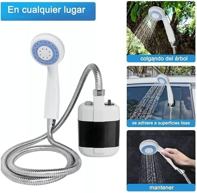 Compact Portable Handheld Outdoor Shower for Camping, Travel & Car Wash