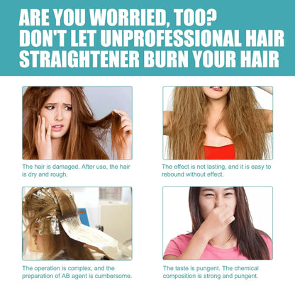 Protein Hair Straightening Cream – Gentle Damage-Repair & Smoothing Formula 60ml