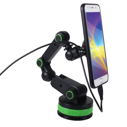 Gravity Magnetic Car Phone Holder – 360° Adjustable Universal Suction Cup Mount