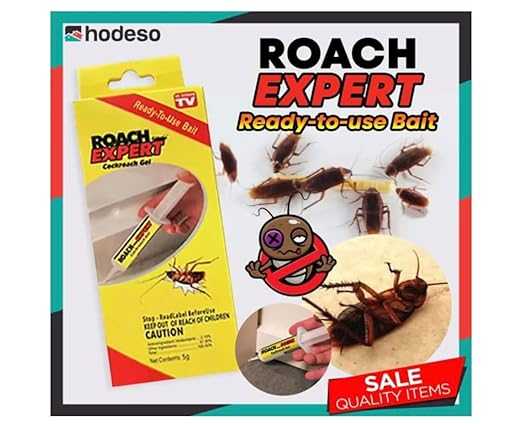 Fast-Acting Cockroach Killer Gel for Home & Kitchen